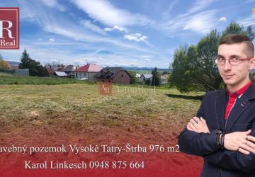 Reality PREDAJ-St.pozemok - Štrba - 976 m2