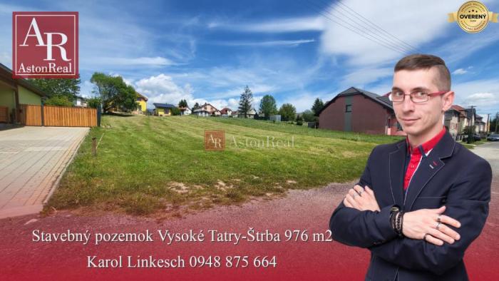 Reality PREDAJ-St.pozemok - Vys.Tatry - Štrba - 976 m2