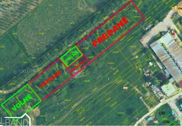 Reality Posledné 3 komerčné pozemky na predaj Báhoň 45 Eur m²