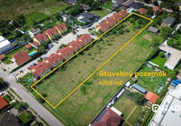 Reality RADO | Stavebný pozemok pre developerov | 4205 m² | Miloslavov