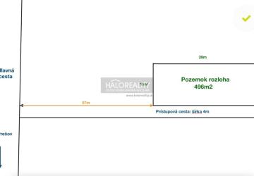Reality Predaj, pozemok pre rodinný dom   496 m2 Prešov
