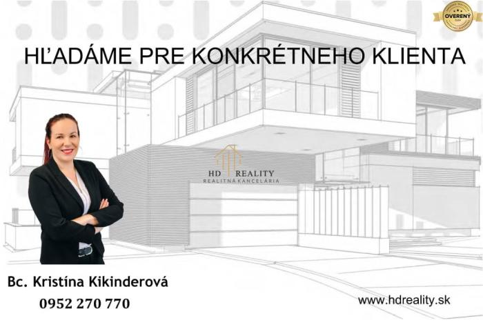 Reality Pre konkétneho klienta hľadáme pozemok na výstavbu v Krupine