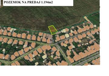 Reality Na predaj investičný pozemok vo Vajnoroch - Nemecká Dolina 1.194m2.