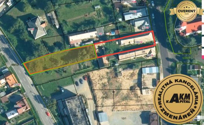 Reality Stavebný pozemok na predaj, 1549 m2, Lovinobaňa pri Lučenci