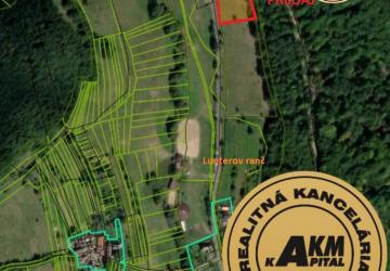 Reality Pozemok 1.342 m2 Kráľová Zvolen