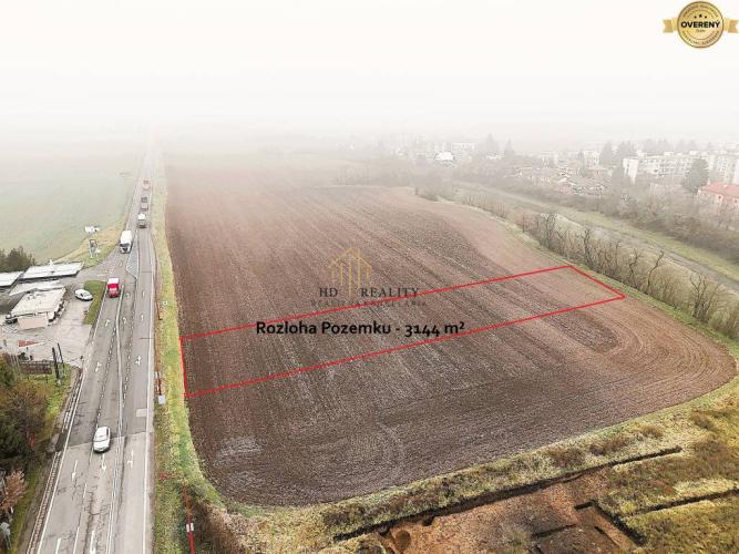 Reality Predaj komerčného pozemku, Krupina