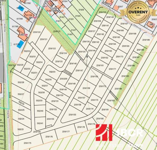 Reality INVESTIČNÝ STAVEBNÝ POZEMOK V KALINKOVE, ROŽNÝ POZEMOK S VÝMEROU 410M2