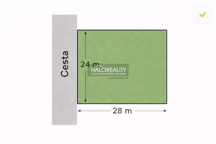 Reality Predaj, pozemok pre rodinný dom   676 m2 Galanta
