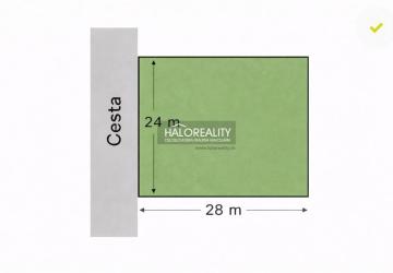 Reality Predaj, pozemok pre rodinný dom   676 m2 Galanta