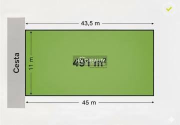 Reality Predaj, rekreačný pozemok Trstín