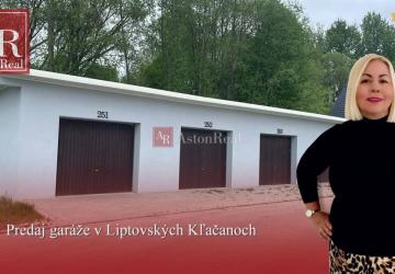 Reality Predaj! garáž v obci Liptovské Kľačany okres Lipt. Mikuláš