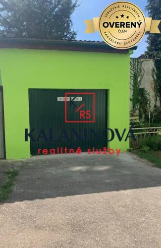 Reality Na predaj GARÁŽ s pozemkom a elektrinou, ulica Bulharská, Košice-JUH
