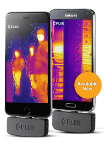 FLIR ONE thermal imaging camera attachment