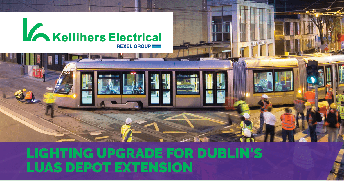 Case Study: Lighting Upgrade for Sandyford LUAS Depot Extension