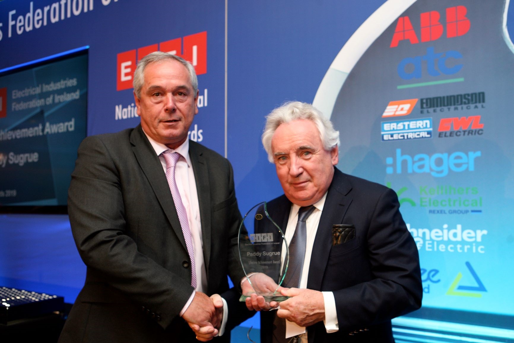 EIFI Lifetime Achievement Award for Kellihers MD, Paddy Sugrue