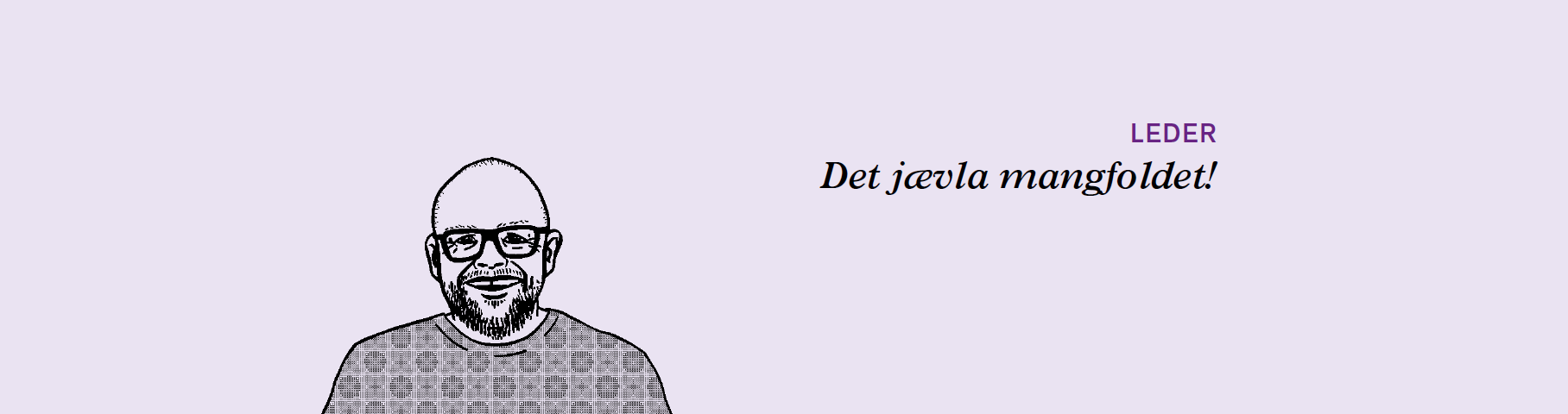 Tegning av Bjørn Hatterud