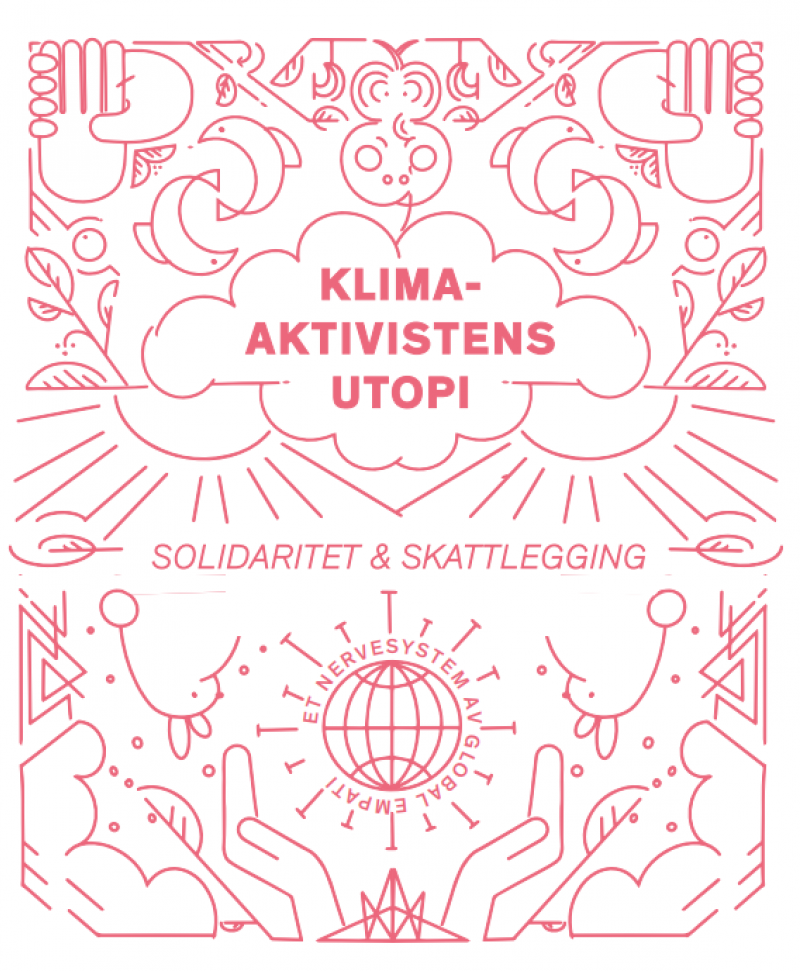 Tegning av klimaaktivistiske symboler