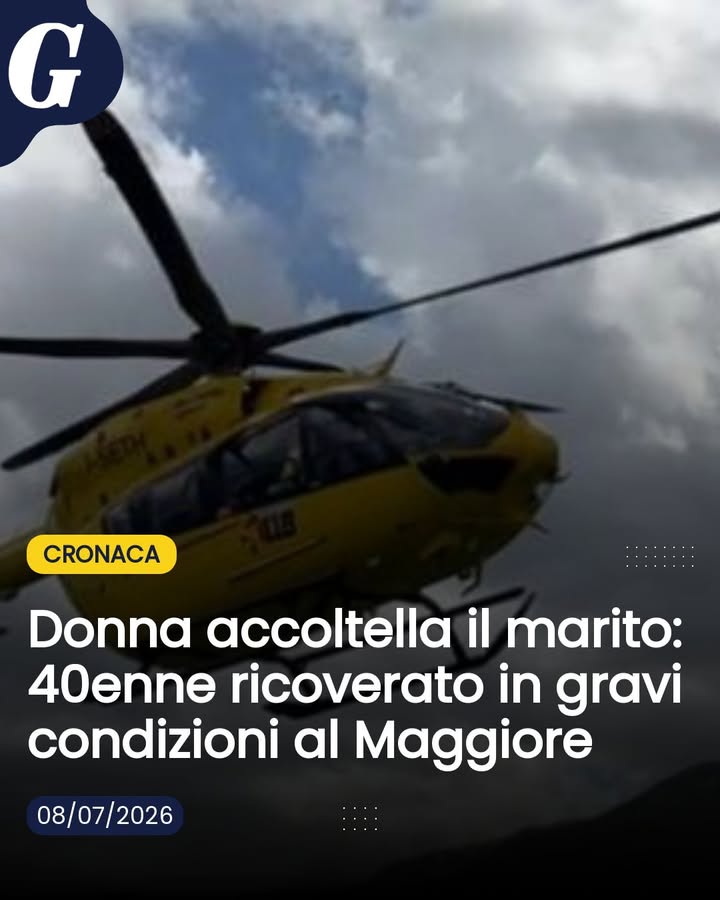 La moglie ha riportato ferite non gravi ed è finita, in codice giallo, all’ospedale Oglio Po di Casalmaggiore. 

L'artic...