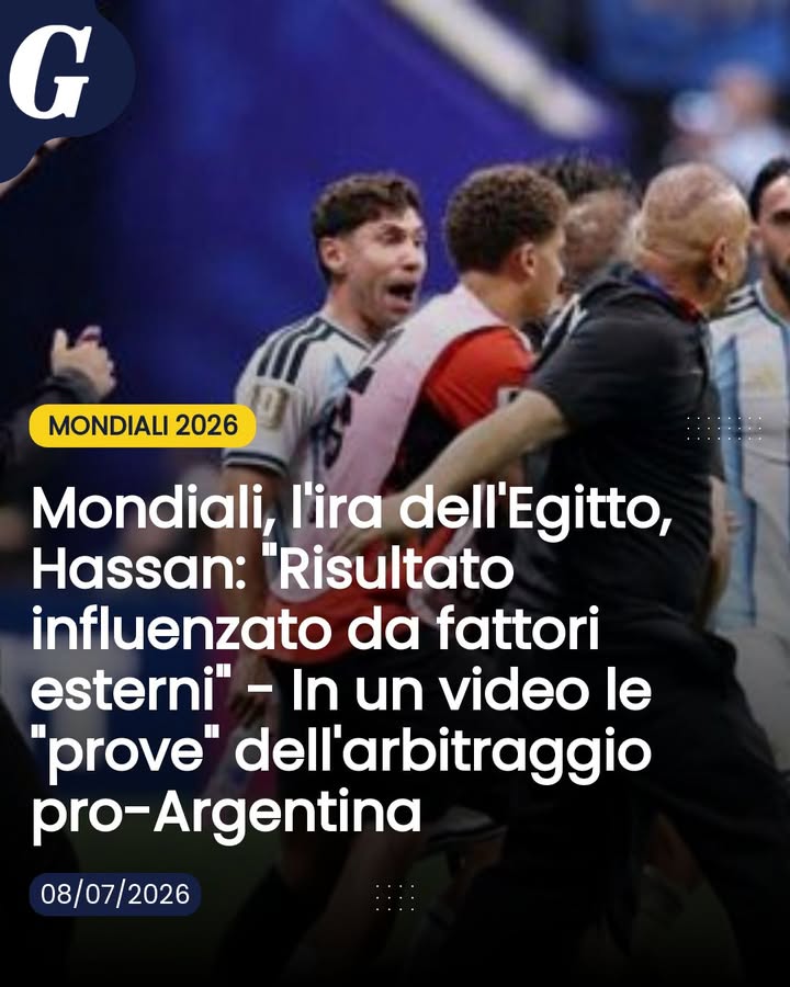 Il ct egiziano accusa l'arbitro: gol annullato, mancato intervento del VAR e presunte pressioni nella sconfitta per 3-2 ...