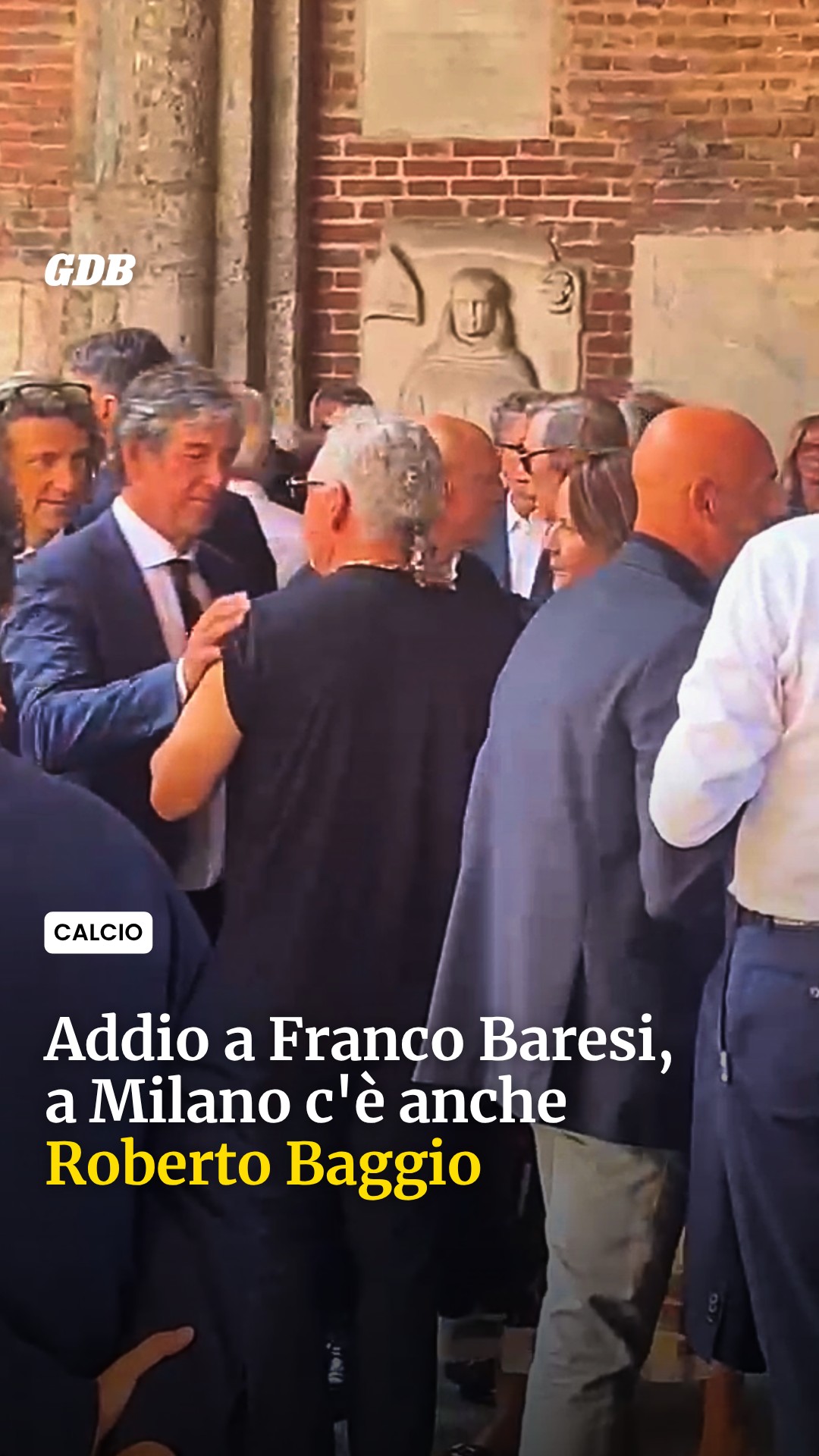 Addio a Franco Baresi, a Milano c’è anche Roberto Baggio

Alla basilica di Sant’Ambrogio sono arrivati fin dalle prime o...