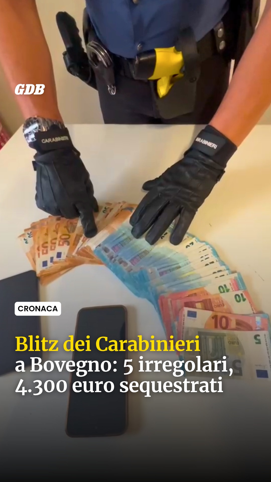 Bovegno, blitz dei Carabinieri: 5 irregolari, 4.300 euro sequestrati

I militari della Compagnia di Gardone Val Trompia,...