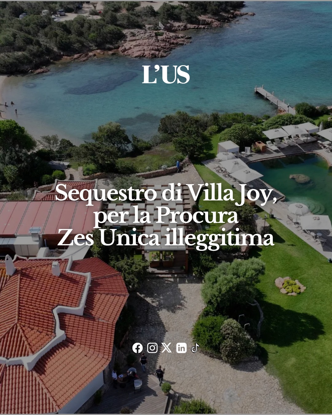 Emergono altri dettagli sulle indagini della Procura di Tempio che, ieri mattina, hanno portato al sequestro di Villa Jo...