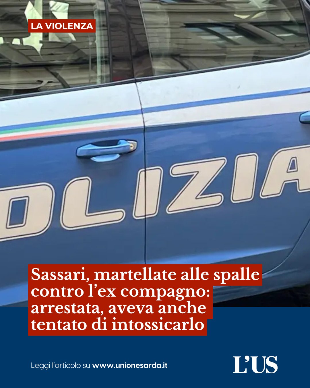 Arresti domiciliari a Sassari per una 43enne accusata di aver colpito l'ex compagno con un martello. Secondo le accuse i...