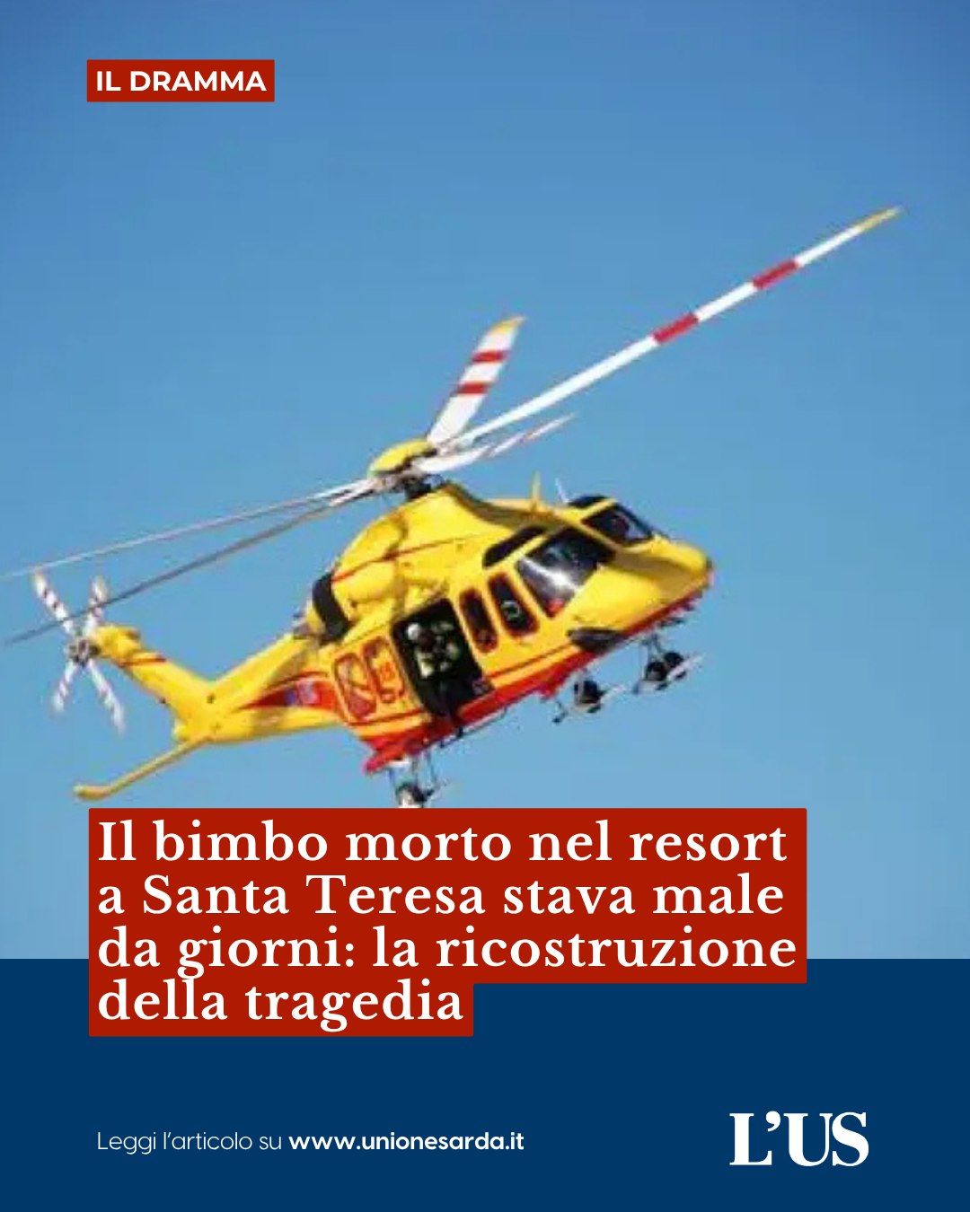 Si è spento davanti ai genitori, nel posto dove era arrivato con loro per trascorrere le vacanze. Prima i valori alterat...
