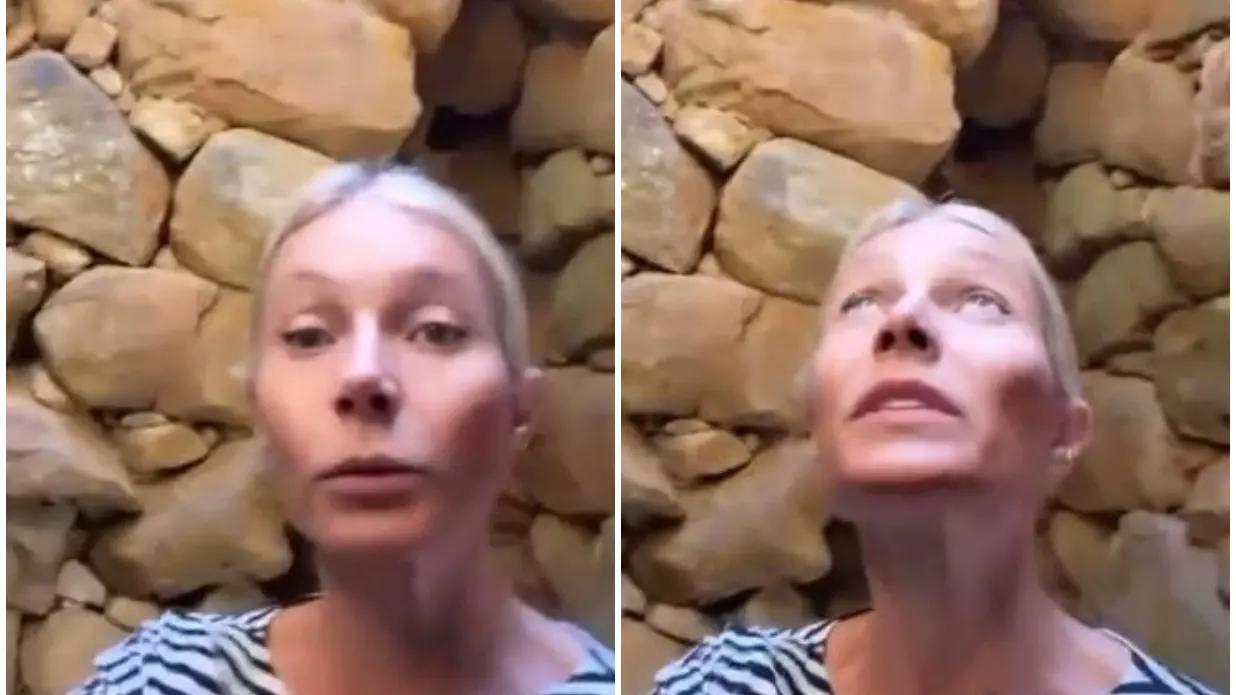 Il divertente video social postato Gwyneth Paltrow...