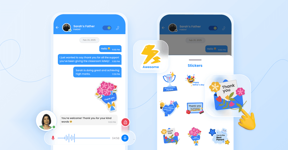 Illustration for: Thank You Messages From Teachers To Parents