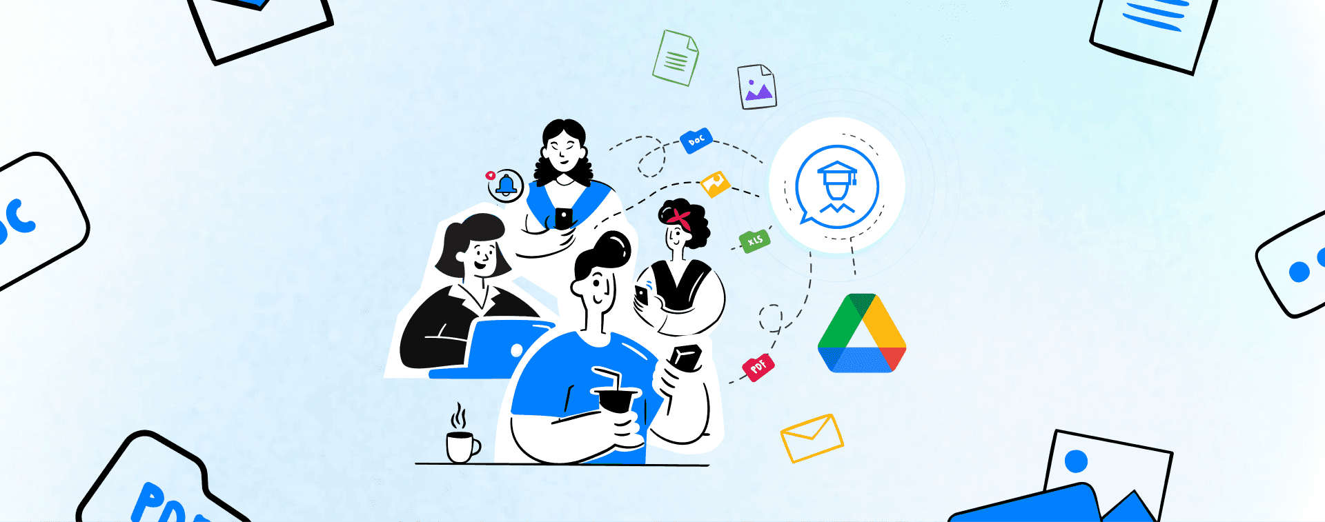 Banner image for the article: Schoolvoice Message Merge — a feature to make school communication faster with personalized templates.