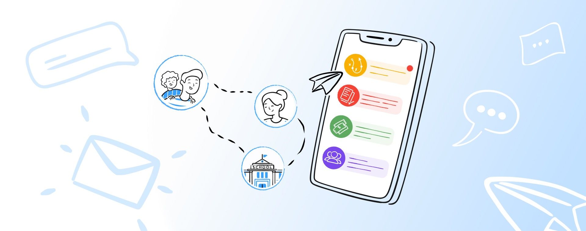 Schoolvoice Chat Channels — structured conversations with school teams