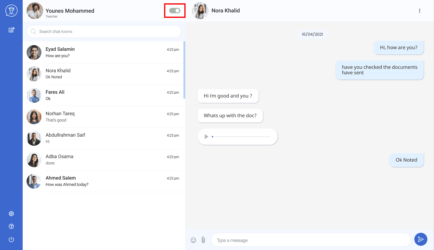 Illustration for: Schoolvoice Web Chat