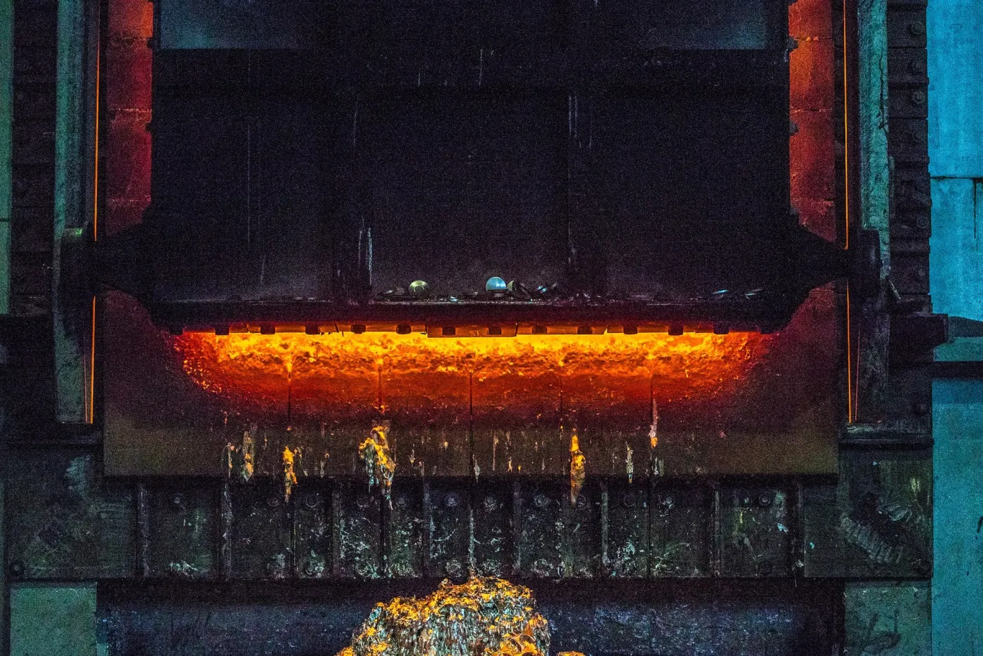 La dernière coulée de l'usine Boxal
