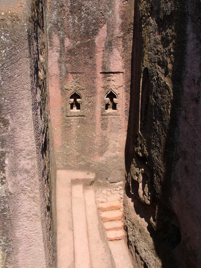 L’une des célèbres églises troglodytes.