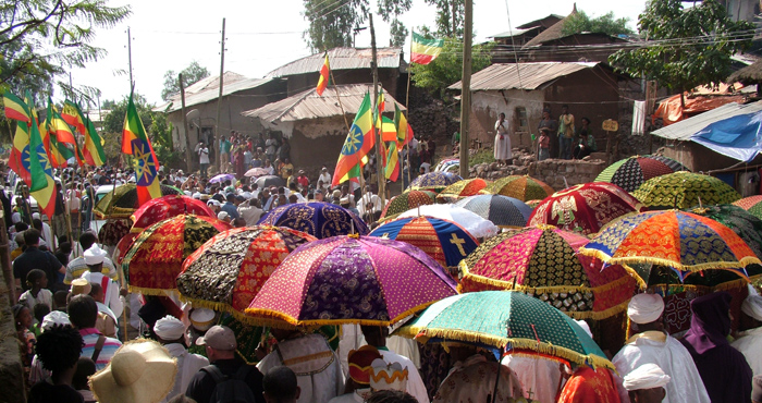 La procession.