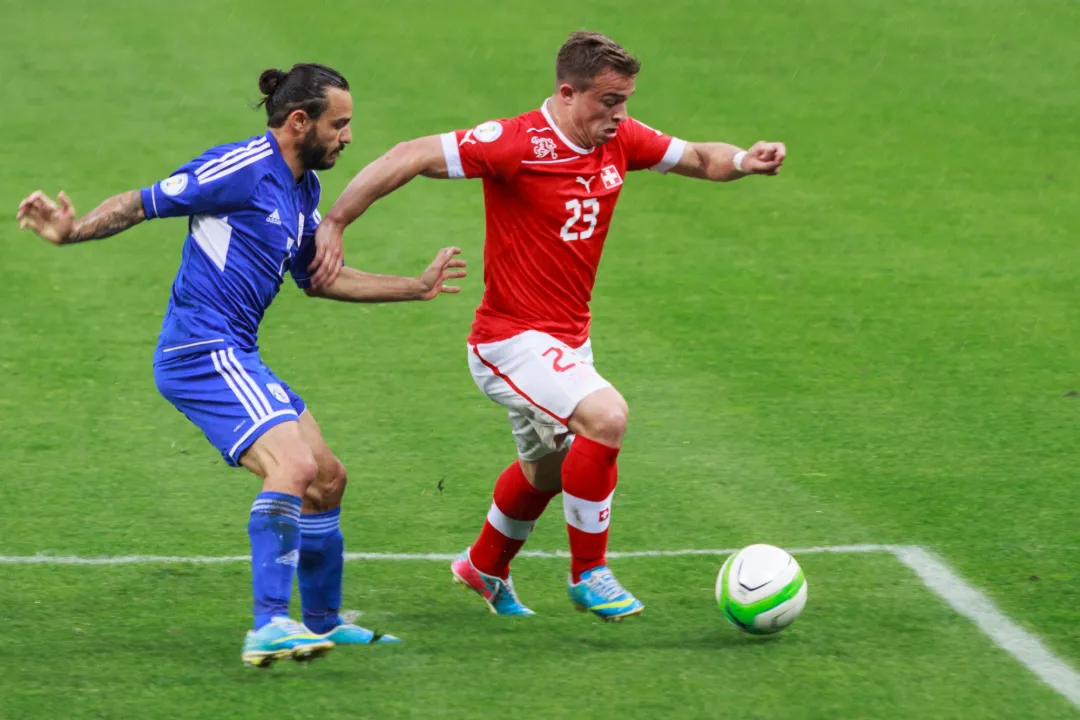 Footballa suisse origine Xherdan Shaqiri