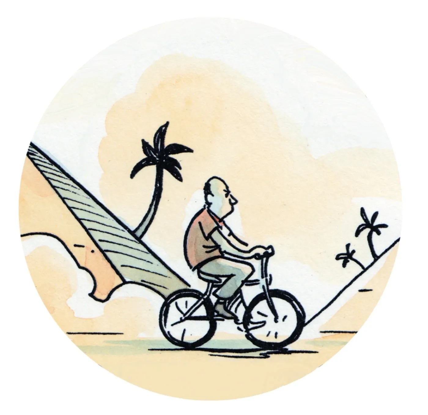 Sissi à bicyclette