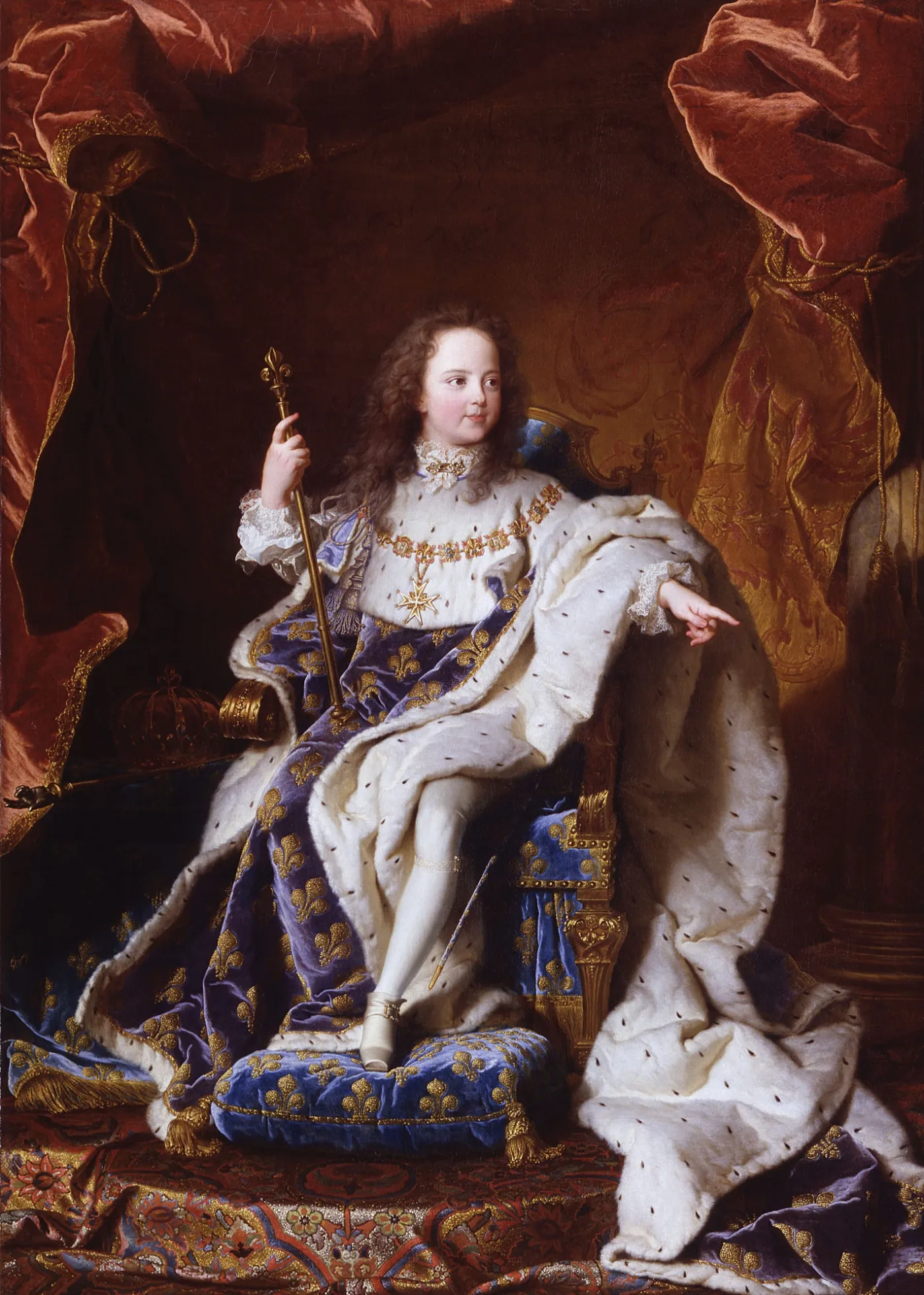 Louis XV, dit le «Bien-Aimé»