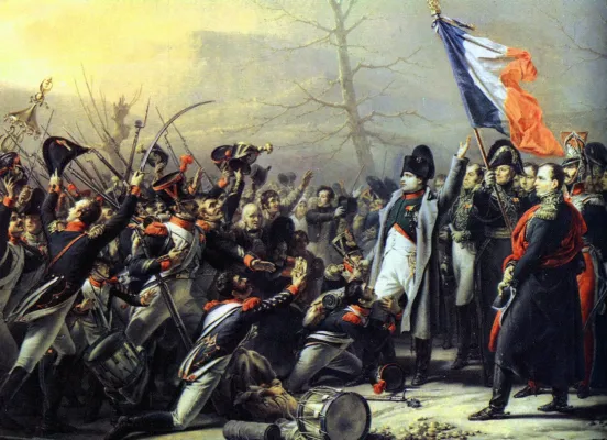 Napoleon Elbe aigle