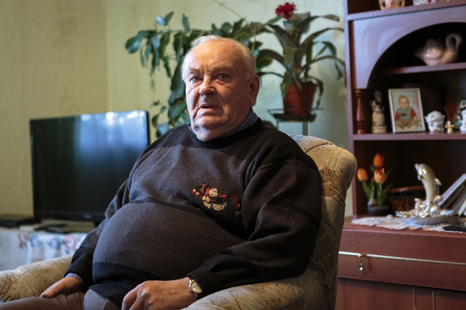 Rudi Herzmann, à son domicile.