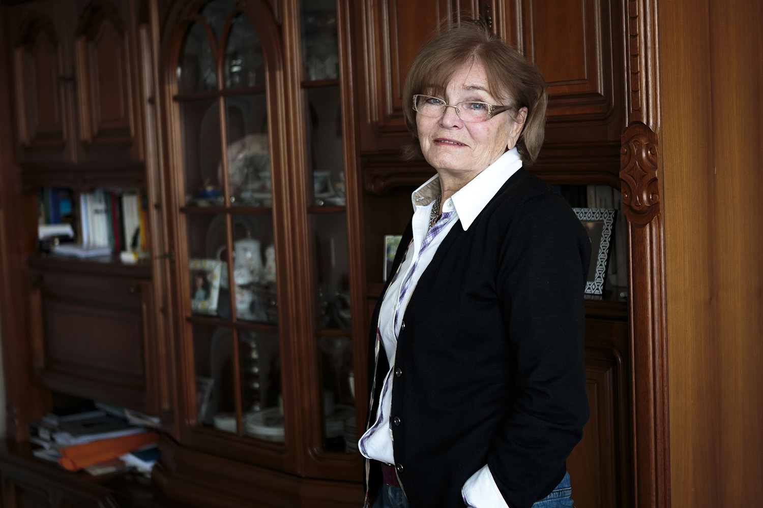 Luise Quitsch, à son domicile de Vilnius.