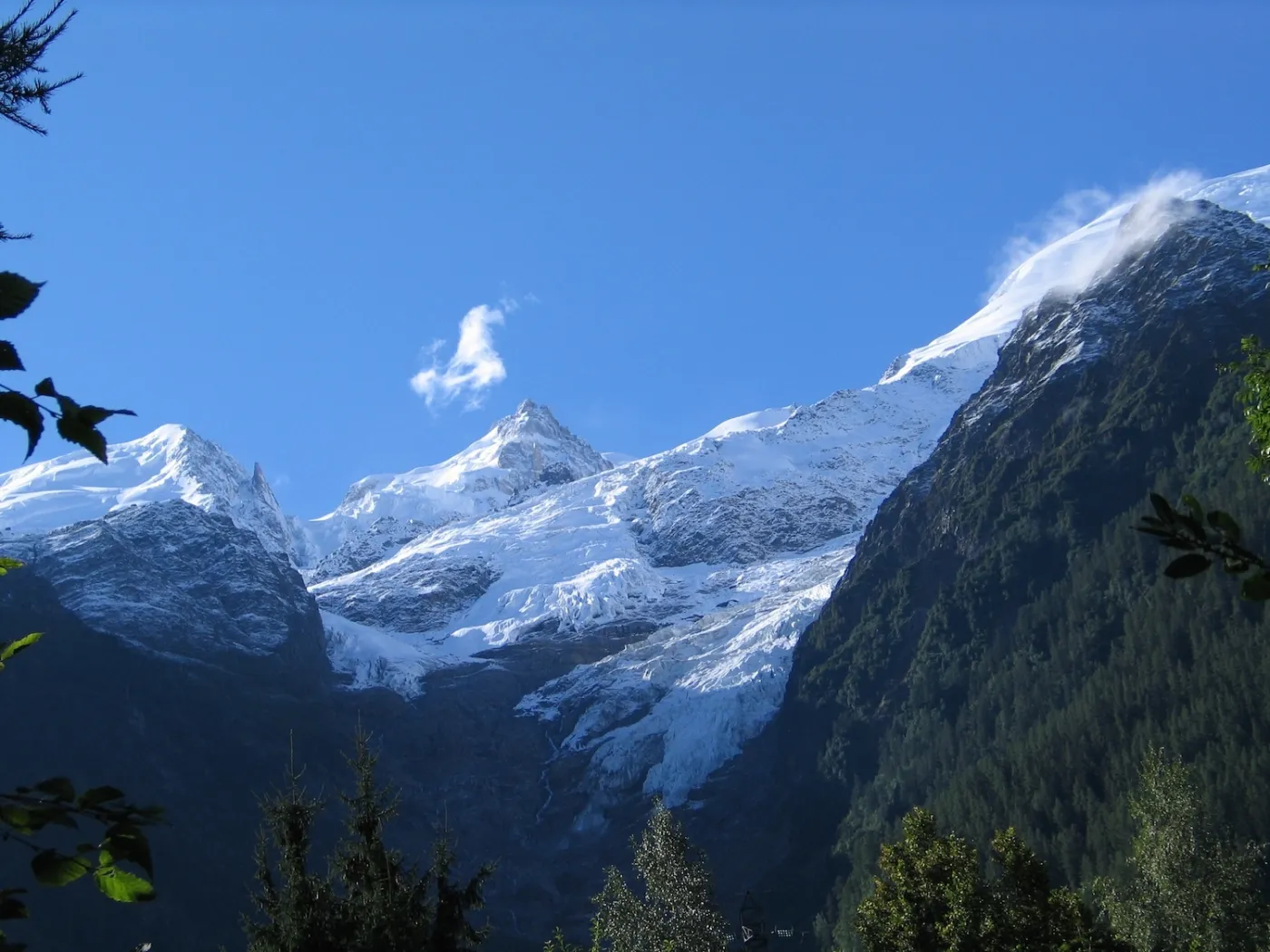 La première ascension du mont Blanc