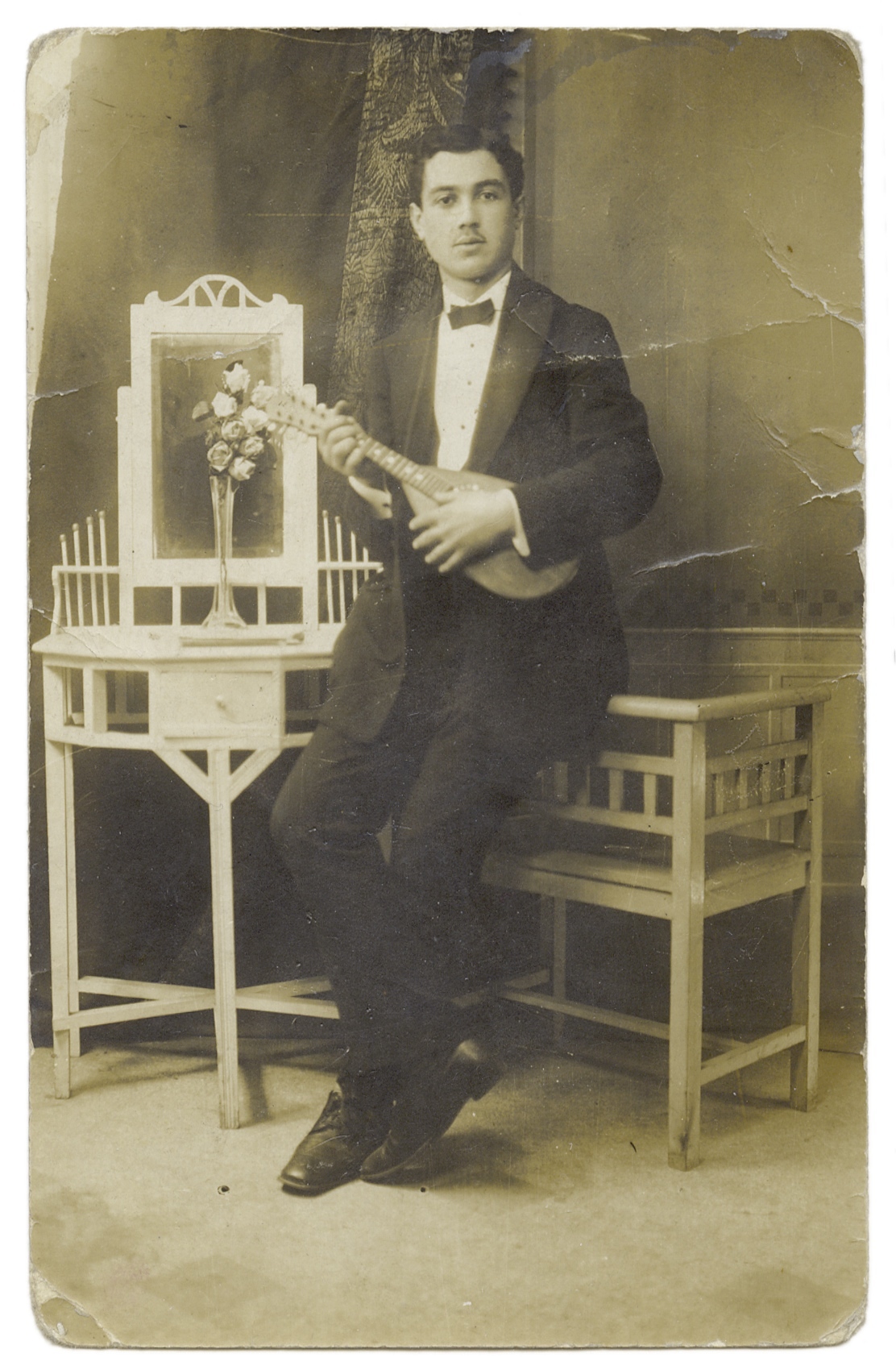 Josef Pinczowsky - photo prise vers 1914 à Lodz.