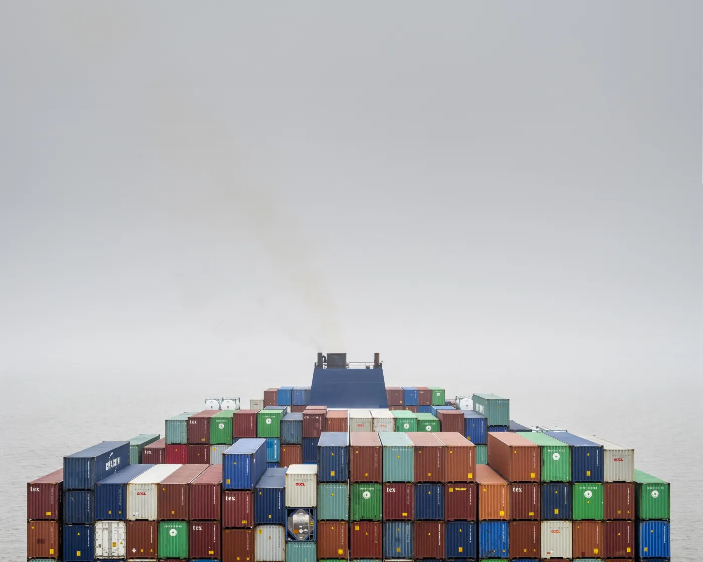 Hambourg-Le Havre, à bord d'un porte-conteneur