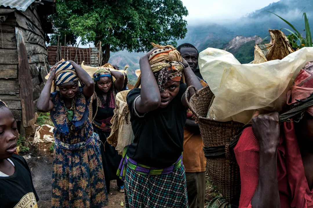 femmes mineurs Congo