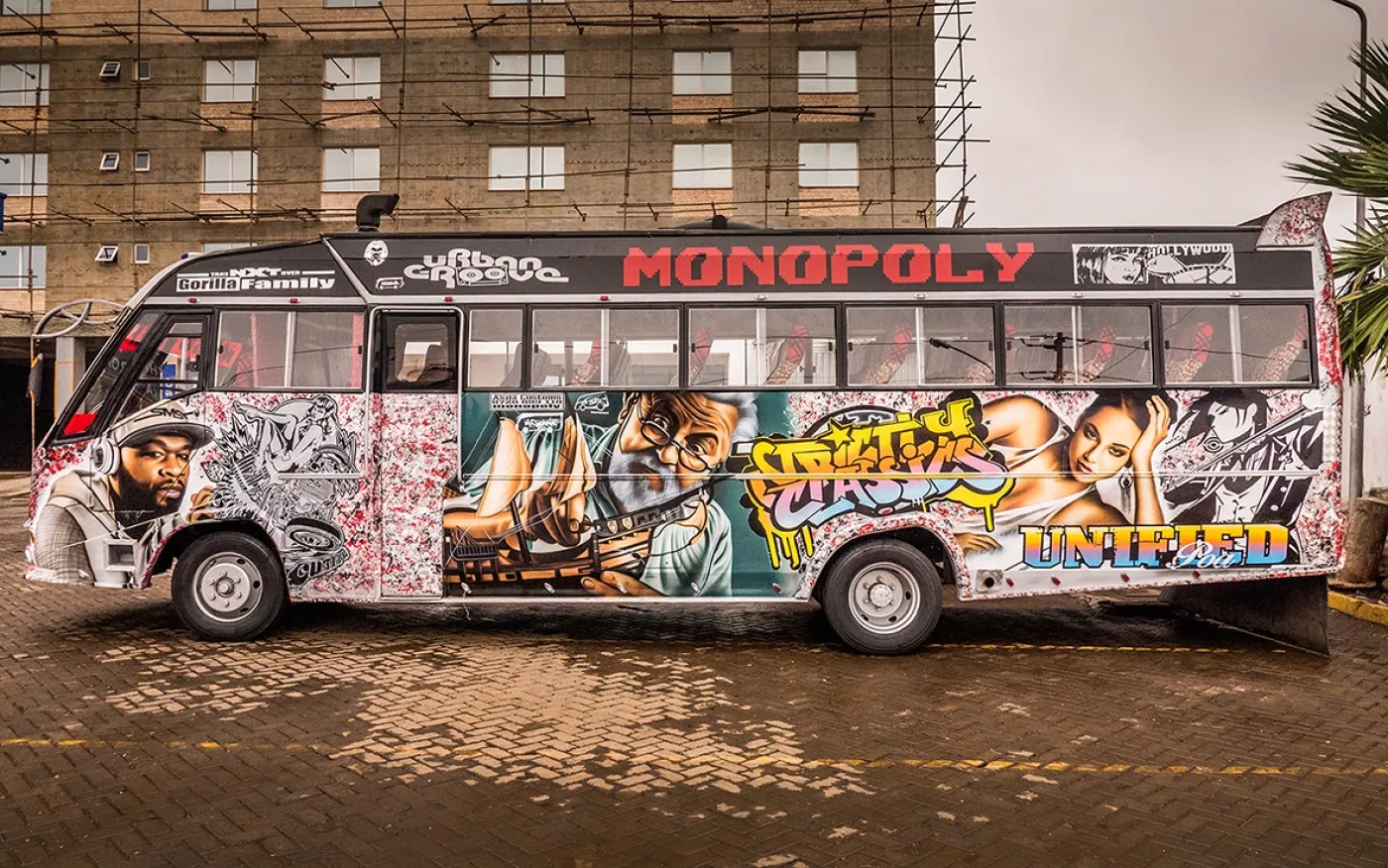 La chevauchée fantastique des matatus