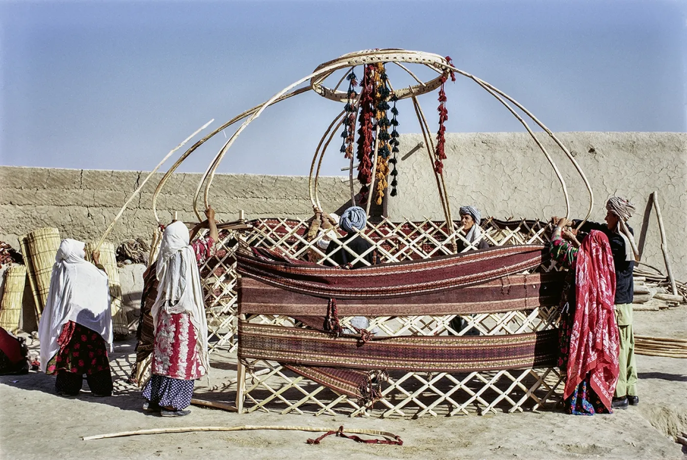 La yourte du Turkestan afghan