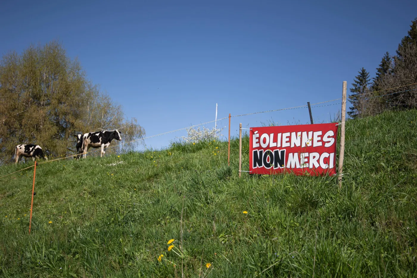 Don Quichotte contre les géants du vent