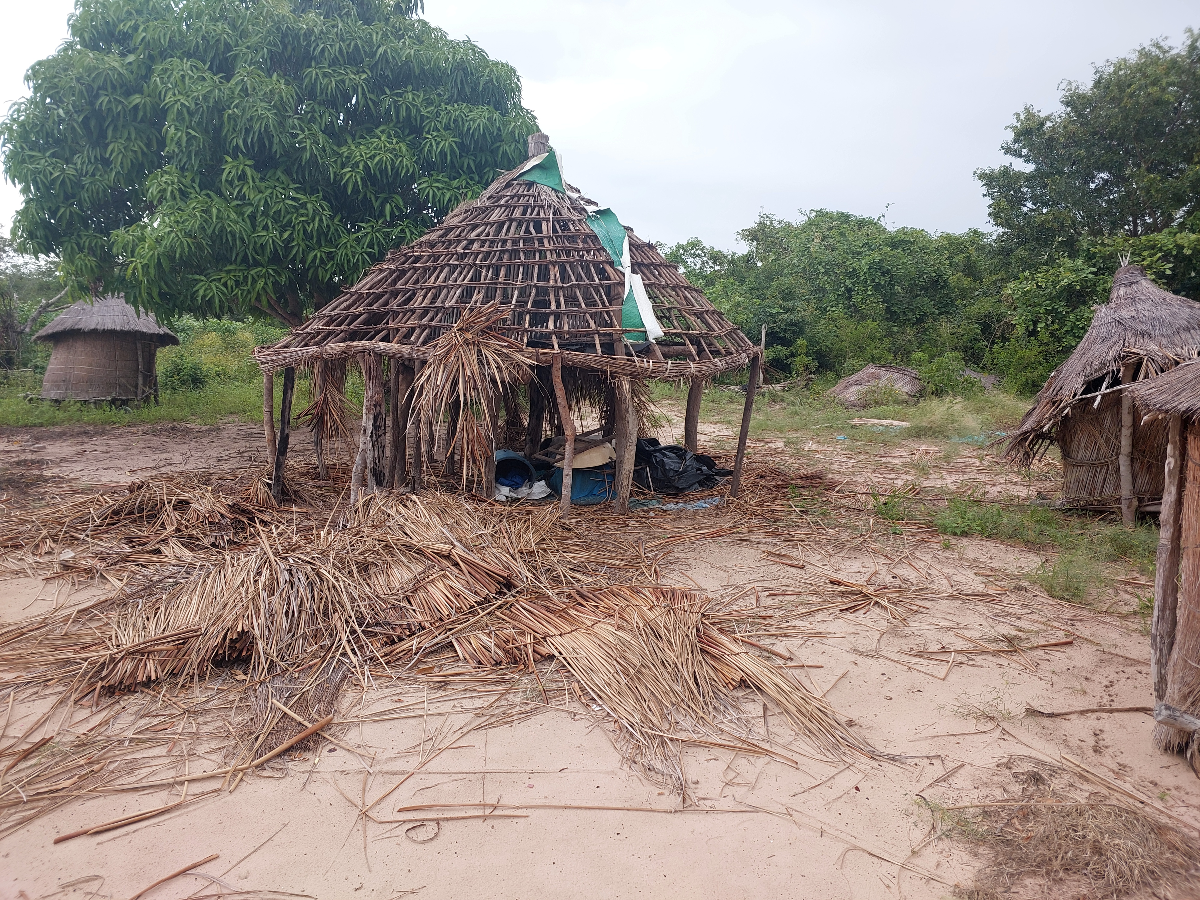 TS Filipo impacts on Mungonze 2, Vilankulos district, province of Inhambane